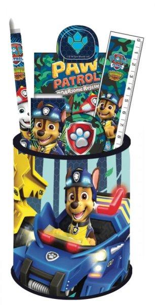 Paw Patrol, Mancs Őrjárat írószer szett 7 db-os fém ceruzatartóval 