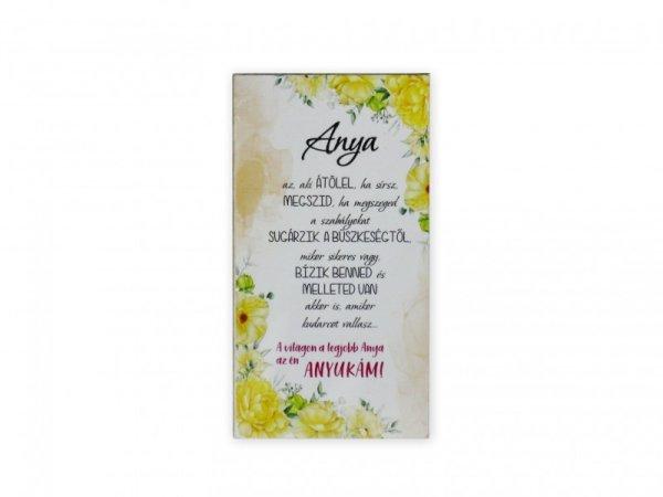 Hűtőmágnes A Legjobb Anya az én Anyukám 7x13,5cm
