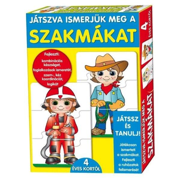 Játszva ismerjük meg a szakmát - Párosító játék