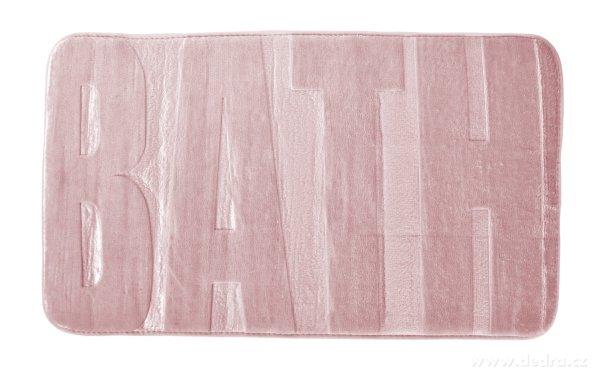 BATH Fürdőszoba szőnyeg 75x45 cm - Rózsaszín