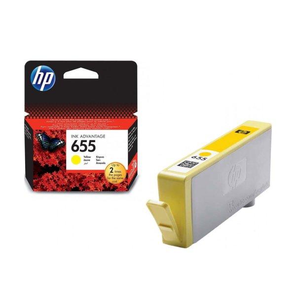 HP CZ112AE Tintapatron Yellow 600 oldal kapacitás No.655 Akciós