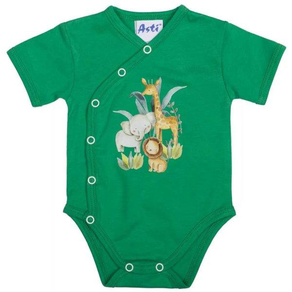 Bébi rövid ujjú kombidressz Safari Friendly benetton 62