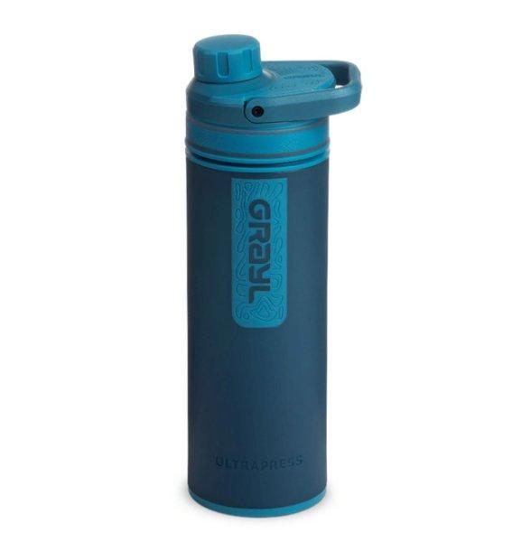 GRAYL UltraPress szűrő palack - erdei kék, kék