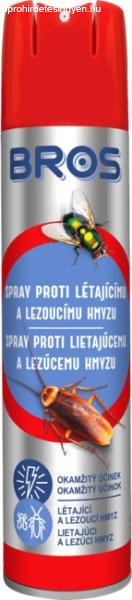 Bros spray repülő és csúszó-mászó rovarok ellen 400 ml