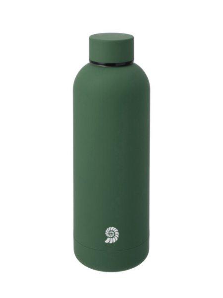 Origin Outdoors Soft-Touch szigetelt palack 0,5 l oliva színű