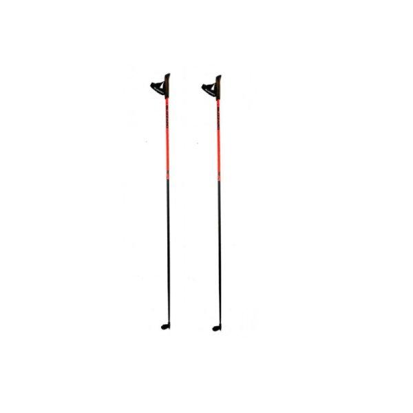 BLIZZARD-XC Racing carbon poles, black/orange Fekete 165 cm 23/24