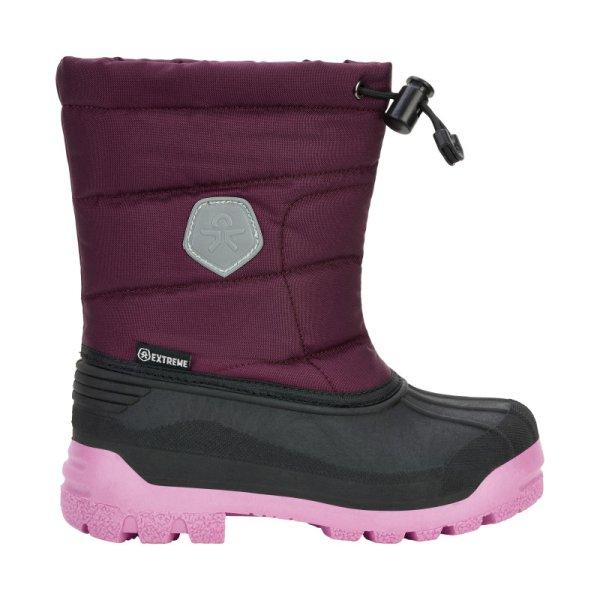 COLOR KIDS-Boots melange WP potent purple Lila 35