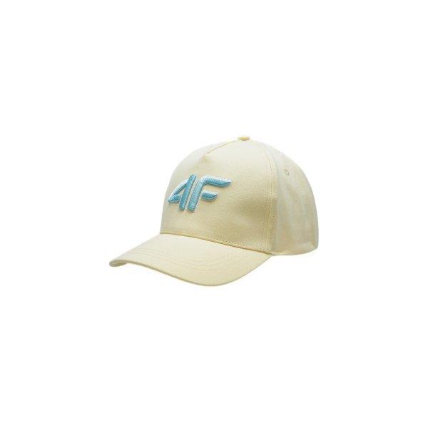 4F JUNIOR-BASEBALL CAP  F104-71S-YELLOW Sárga 45/54cm