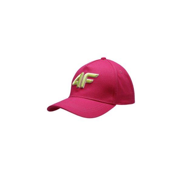4F JUNIOR-BASEBALL CAP  F104-55S-HOT PINK Rózsaszín 45/54cm