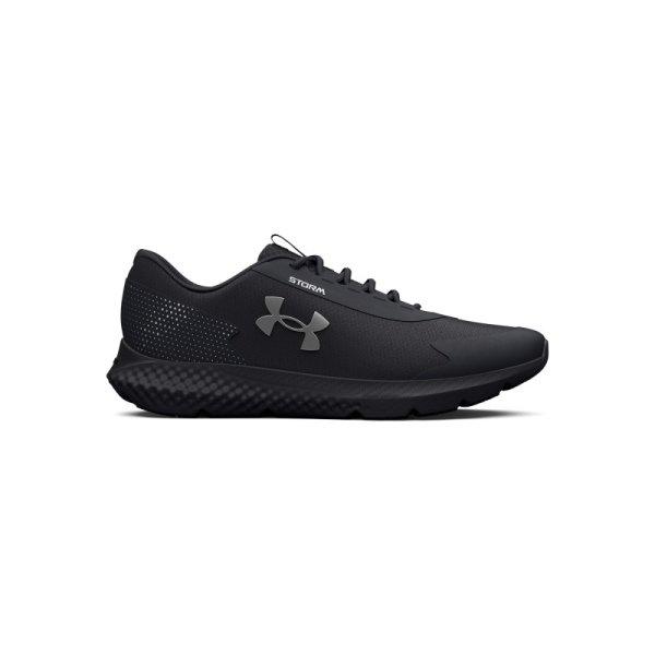 UNDER ARMOUR-UA Charged Rogue 3 Storm black/black/metallic silver Fekete 46