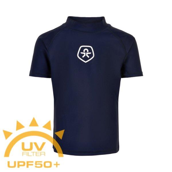 COLOR KIDS-T-shirt solid UPF 50+, dress blues Kék 152