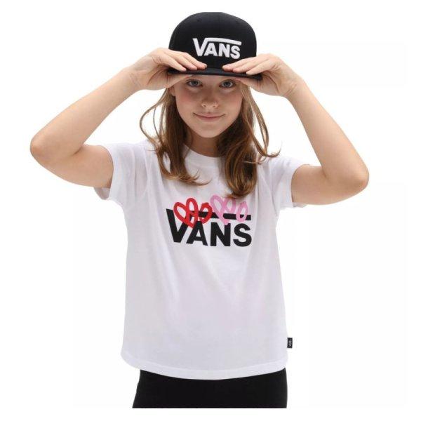 VANS-VALENTINES LOGO BOXY-WHITE Fehér XL