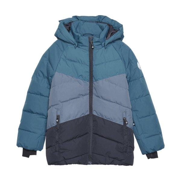 COLOR KIDS-Ski Jacket - Colorblock -Quilt, legion blue