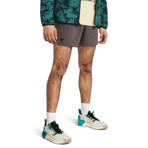 UNDER ARMOUR PROJECT ROCK-PROJECT ROCK Camp Short-BRN