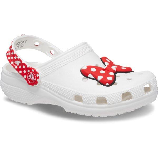 CROCS-Disney Minnie Mouse Classic Clog T white/red