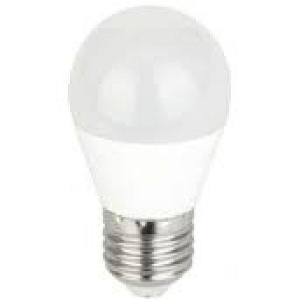 LED kis körte 4W E27 MelegFehér/2700 K, 350 lumen 3 év garancia