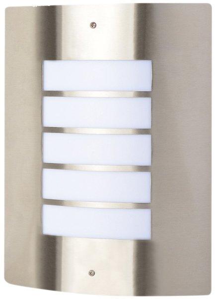 Morro kültéri fali lámpa IP44, 1xE/27, szatén, nikkel