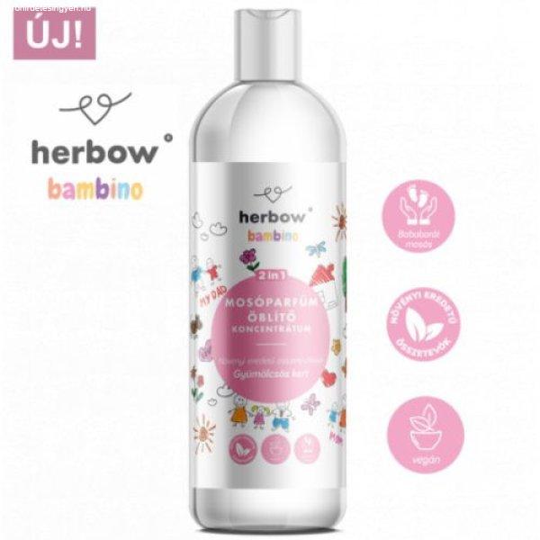 Herbow bambino 2in1 mosóparfüm öblítő koncentrátum gyümölcsös kert 1000
ml