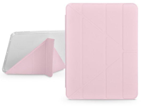 Apple iPad Air 4 / 5 (2020/2022) 10.9 / iPad Air 6 (2024) 11.0 tablet tok
(SmartCase) on/off funkcióval, Apple Pencil tartóval - Devia Gremlin Series
Case With Pencil Slot - pink