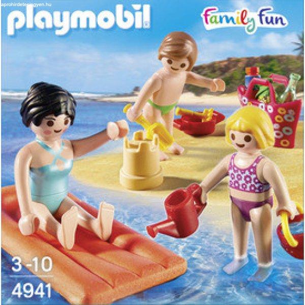 Playmobil Vidám családi strandolás