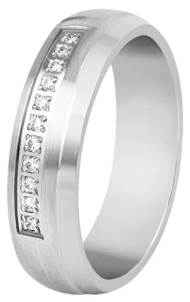 Beneto Exclusive Női acél gyűrű kristállyal SPD03 59
mm