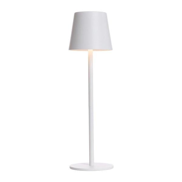 Kültéri asztali lámpa fehér, LED-del, újratölthető
érintésszabályozóval - Maham