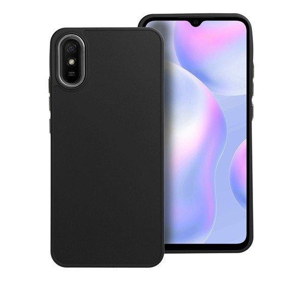 Frame Xiaomi Redmi 9AT/Redmi 9A közepesen ütésálló tok kameravédő
kerettel, fekete