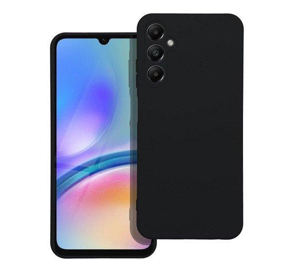 Forcell Silicone hátlap tok, Samsung Galaxy A05s, fekete
