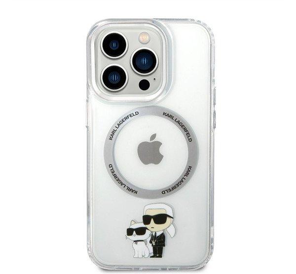 Karl Lagerfeld and Choupette MagSafe NFT hátlap tok Apple iPhone 14 Pro,
átlátszó