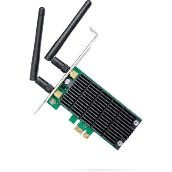 TP-Link Archer T4E AC1200 1200Mb/s PCIe x1 Dual-Band Wi-Fi hálózati adapter