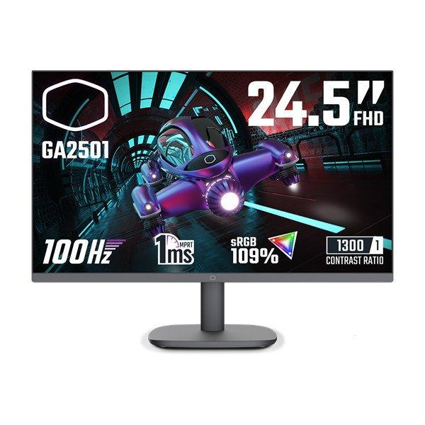 COOLER MASTER Monitor Gaming 24,5" GA2501, 100Hz, FHD 1920x1080, Adaptive
Sync, 1xHDMI1.4/1xVGA