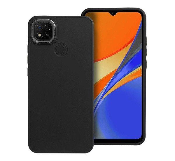 Frame Xiaomi Redmi 9C/9C NFC közepesen ütésálló tok kameravédő kerettel,
fekete