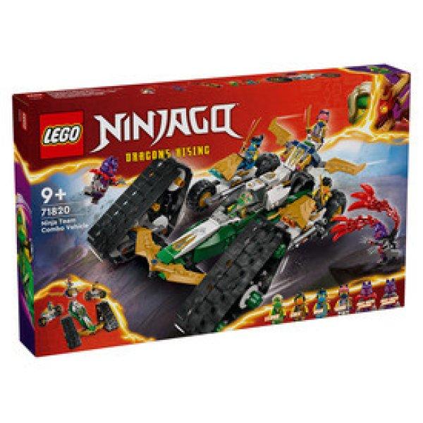 LEGO Ninjago 71820 A Nindzsacsapat kombinálható járműve