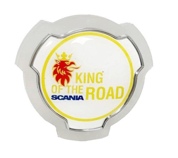 Scania KING világító logó PIROS