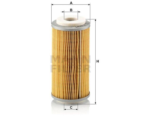 MANN FILTER Üzemanyagszűrő 565H822.1X - Hyster