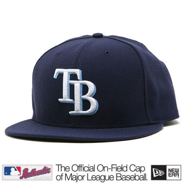 New Era 59FIFTY Authentic Tampa Bay Rays Blue cap