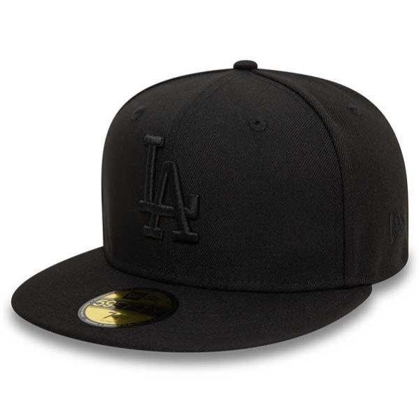 Sapkák New Era 59Fifty Essential LA Dodgers Black Black cap