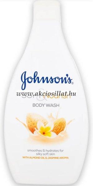 Johnson's Soft & Nourish mandulaolaj és jázmin tusfürdő 400ml