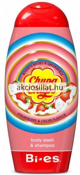 Bi-es Kids Chupa Chups Strawberry tusfürdő 250ml