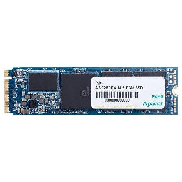 Apacer SSD 256GB - AP256GAS2280P4-1 (AS2280 Series, Olvasás: 1800 MB/s, Írás:
1100 MB/s, M.2 PCI-E)