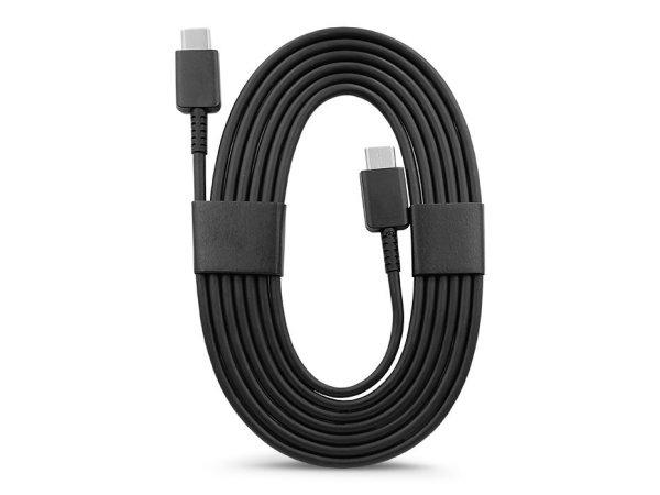 Samsung gyári USB Type-C - USB Type-C adat- és töltőkábel 180 cm-es
vezetékkel -3A - EP-DW767JBE - fekete (ECO csomagolás)