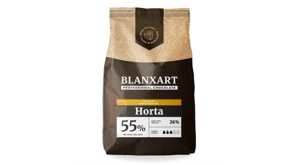 Blanxart Horta 55%-os étcsokoládé korong 1 kg