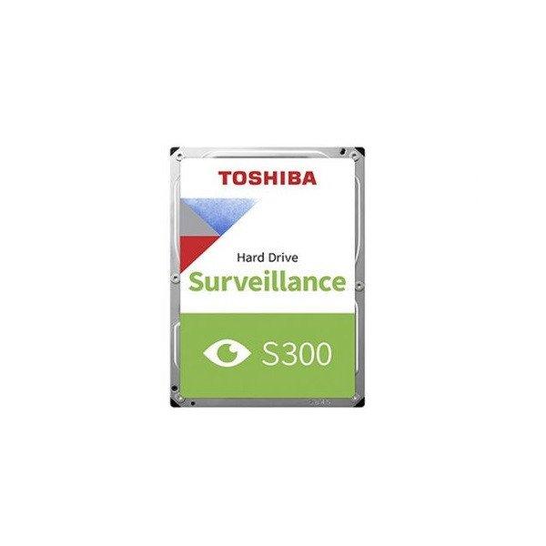 Toshiba Belső HDD 3.5" - S300 Surveillance 2TB (Bulk; Biztonságtechnikai
rögzítőkbe; 128MB / 5400RPM)