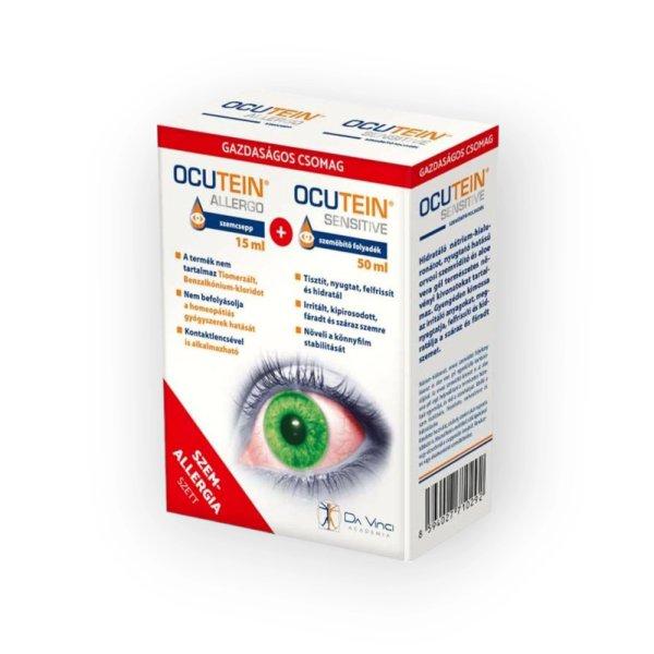 Ocutein Allergo szemcsepp + Ocutein Sensitive szemöblítő folyadék