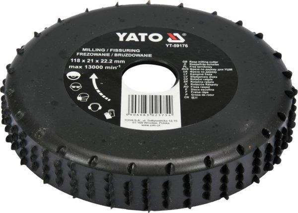 YATO 59176 Famaró 118x21x22,2mm YT-59176