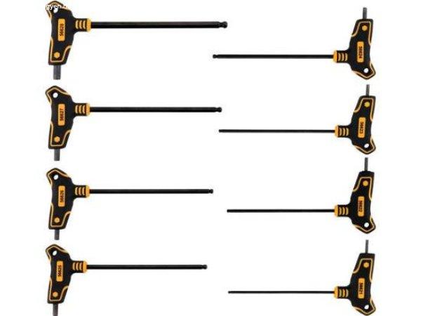 T-nyelű imbuszkulcs készlet 8 részes