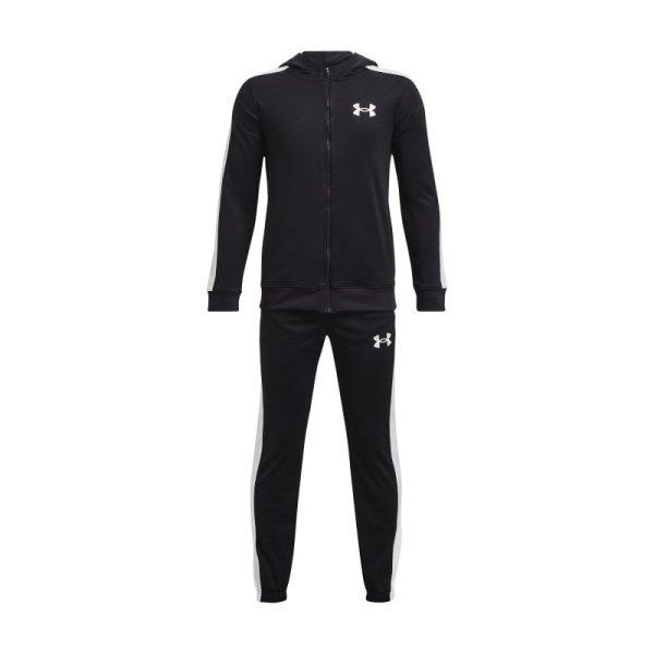 UNDER ARMOUR-UA Knit Hooded Track Suit-BLK-1376329-001 Fekete 149/160