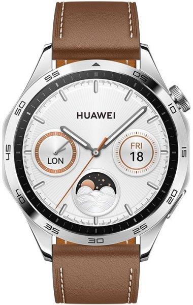 Huawei Watch GT 4 46 mm Barna bőr