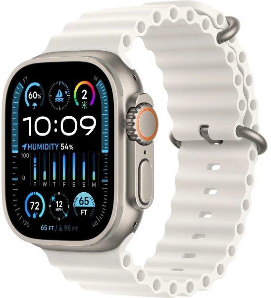 Apple Apple Watch Ultra 2 49mm titán óceán-fehér
szíjjal