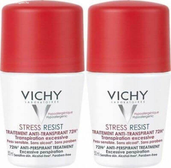 Vichy Golyós izzadásgátló szett túlzott izzadás
ellen (Stress Resist 72H) 2 x 50 ml